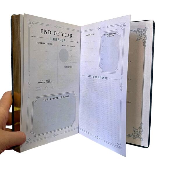 OwlCrate Annual Reading Planner Undated - November 2023 "Perilous Travels" - Picture 12 of 15